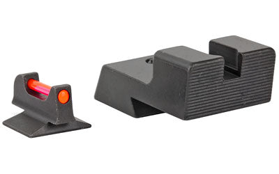 Trijicon, Fiber Sight, Fits 1911 Novak Low Cut, Comes With Red and Green Fiber