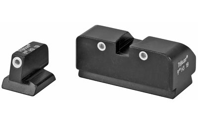 Trijicon, Tritium Night Sight, Fits Desert Eagle, Will Not Fit the USA Made Barrels with 8 Slot Accessory Rail, Green/Green, 3 Dot