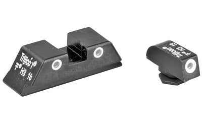 Trijicon, Tritium Night Sight, Fits Glock 20,21,29,30,31,32, Green/Green, 3 Dot
