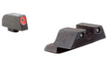 Trijicon, HD Tritium Sight, Fits GLOCK 20/21/29/30/31/32 Orange Outline, Trijicon HD Night Sights