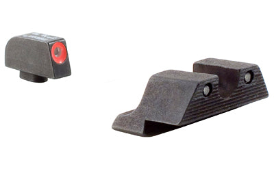 Trijicon, HD Tritium Sight, Fits GLOCK 20/21/29/30/31/32 Orange Outline, Trijicon HD Night Sights