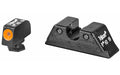 Trijicon, HD Night Sights, Orange Front Outline, Fits Glock MOS 17/19/26/27/33/34