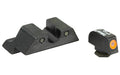 Trijicon, Tritium HD XR Night Sight, Fits Glock 20,21,29,30,31,32, Orange Front, 3 Dot