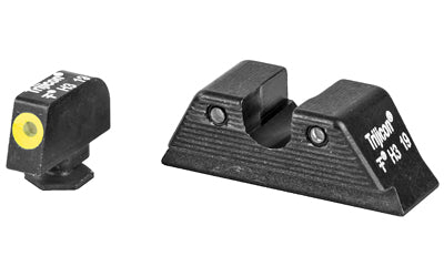 Trijicon, HD XR Tritium Night Sight, Fits Glock MOS, Yellow Front Outline