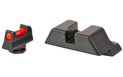 Trijicon, Fiber Sight, Fits GLOCK 17/19/26/27/33/34, Comes With Red and Green Fiber