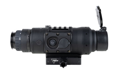 Trijicon Electro Optics, Reap-IR, Type 4, Thermal Weapon Sight, 1.2X Optical Magnification, 1-8X Digital Zoom, 1.2-9.6X Combined Magnification, 24mm Objective, Multiple Reticles, 640x480 Pixels, 30Hz/60Hz Frame Rate, Q-LOC Picatinny Rail Mount, Black