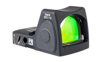 Trijicon, Trijicon Dual Defense Kit, RMR, Reflex Sight, Red Dot, 3.25 MOA, Adjustable LED, Black, Includes M17/18 Mount with Integrated Suppressor/Optic Height Sights, Tritium with Black Outline