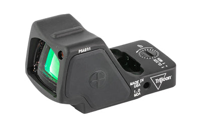 Trijicon, RMR HD, Reflex Sight, 55 MOA Segmented Ring w/1 MOA Dot, Matte Finish, Black, Forward Facing Light Sensor