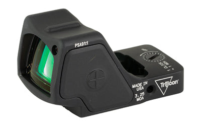 Trijicon, RMR HD, Reflex Sight, 55 MOA Segmented Ring w/3.25 MOA Dot, Matte Finish, Black, Forward Facing Light Sensor