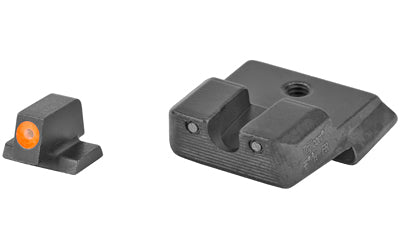 Trijicon, HD Tritium Night Sights, Fits M&P/M&P 2.0/SD9/SD40 VE, Excludes Shield and C.O.R.E. Models, Orange Outline