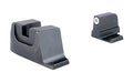 Trijicon, Suppressor/Optic Height, Night Sights, White Front with Metal Rear & Green Lamps, Fits Smith & Wesson M&P C.O.R.E./M&P M2.0