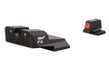 Trijicon, Tritium HD XR Night Sight, Smith & Wesson M&P Shield, Orange Front, 3 Dot