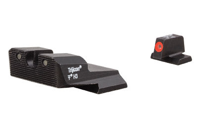 Trijicon, Tritium HD XR Night Sight, Smith & Wesson M&P Shield, Orange Front, 3 Dot