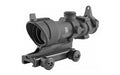 Trijicon, ACOG Rifle Scope, 4X32, .308 Amber Center Illumination for M4A1, Flat Top Adapter, Backup Iron Sights and Dust Cover