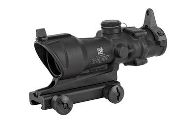 Trijicon, ACOG Rifle Scope, 4X32, Amber Center Illumination for M4A1, Flat Top Adapter, Backup Iron Sights and Dust Cover