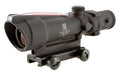 Trijicon, ACOG Rifle Scope, 3.5X35, Red Chevron Reticle .308, Includes Flattop Mount, Matte Finish