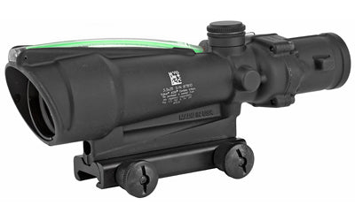 Trijicon, ACOG, 3.5x35, Dual Illuminated, Green Chevron BAC .223 Flattop Reticle, With TA51 Mount
