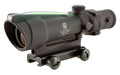 Trijicon, ACOG, 3.5x35, Dual Illuminated, Green Horseshoe .223 Ballistic Reticle, With TA51 Mount