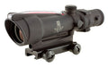 Trijicon, ACOG Rifle Scope, 3.5X 35, Red Crosshair .223 Reticle, Dual Illuminated, w/TA51 Mount, Matte