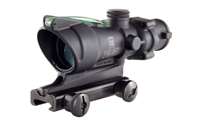Trijicon, ACOG, 4x32, Green Dual Illuminated, .223 Chevron Reticle, With TA51 Mount