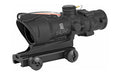 Trijicon, ACOG Rifle Scope, 4X32, Red Horseshoe .223 Illuminated Reticle, Includes TA51 Mount, Matte Finish