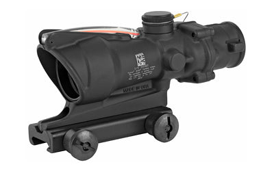 Trijicon, ACOG Rifle Scope, 4X32, Red Horseshoe .223 Illuminated Reticle, Includes TA51 Mount, Matte Finish