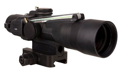Trijicon, ACOG, 3X30mm, Dual Illuminated Green Chevron .233/62 Grain, Includes Q-LOC Mount, Matte Finish, Black