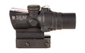 Trijicon, ACOG, 1.5X16mm, Dual Illuminated Red Ring & 2 MOA Dot, Includes Q-LOC Mount, Matte Finish, Black