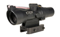 Trijicon, ACOG, 2X20mm, Dual Illuminated Red Crosshair, Includes Q-LOC Mount, Matte Finish, Black
