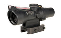 Trijicon, Compact ACOG 2X20, 2x Magnification, 20mm Objective, Dual Illuminated, Red 115/147 Grain 9mm PCC RTR Reticle, Black, Includes Q-LOC Mount
