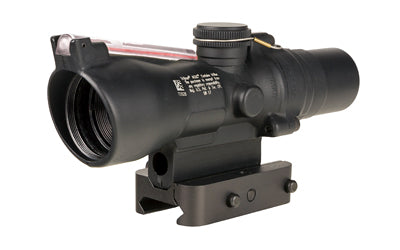 Trijicon, Compact ACOG 2X20, 2x Magnification, 20mm Objective, Dual Illuminated, Red 115/147 Grain 9mm PCC RTR Reticle, Black, Includes Q-LOC Mount