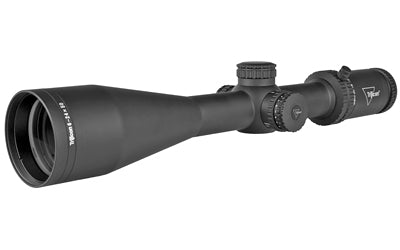 Trijicon, Tenmile 6-24x50mm Second Focal Plane Riflescope with Red LED Dot, MRAD Ranging, 30mm Tube, Matte Black, Low Capped Adjusters
