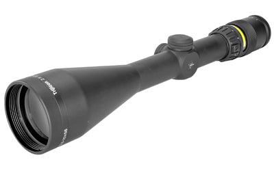 Trijicon, AccuPoint 2.5-10x56mm Riflescope Standard Duplex Crosshair with Amber Dot, 30mm Tube, Matte Black, Capped Adjusters