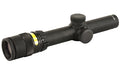 Trijicon, Accupoint Rifle Scope, 1-4X24mm, 30mm, German #4 Crosshair With Green Dot Reticle, Matte