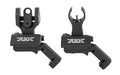 TROY Industries, 45 Degree Battle Sight, Fits Picatinny, Black, HK Front Sight and Round Rear