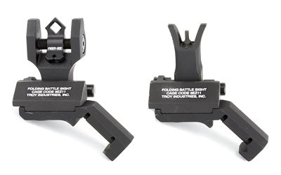TROY Industries, 45 Degree Battle Sight, Fits Picatinny, Black, M4 Front Sight and Dioptic Rear
