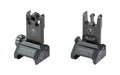Ultradyne USA, C2 Folding Front and Rear Sight Combo-Aperture, Fits Picatinny, Black