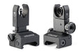 Ultradyne USA, C4 Front and Rear Sight Combo, Fits Picatinny Rails, Black, 4.7 oz. Total, 4140 CrMo Steel