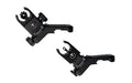 Ultradyne USA, C4 Front and Rear Sight Combo, For 223 Remington/5.56 NATO, Fits Picatinny, Black