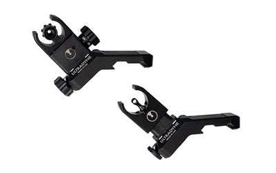 Ultradyne USA, C4 Front and Rear Sight Combo, For 223 Remington/5.56 NATO, Fits Picatinny, Black