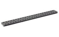 Ultradyne USA, UD Arca Dynalock Rail, MLOK Compatible, 12.45" Long, 8.4 oz, Aluminum Construction, Anodized Finish, Black