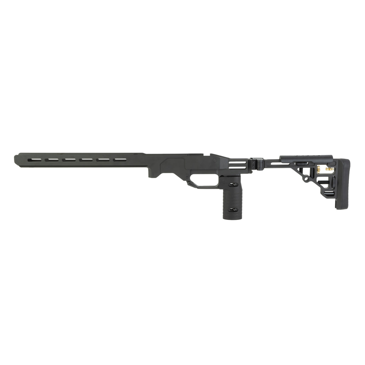Ultradyne USA, UD6 Picatinny Folding Chassis Combo, For Savage Short Action, Cerakote Finish, Armor Black, Right Hand, Includes Chassis, Butt Stock and Grip