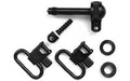 Uncle Mike's, QD 115 Swivel, 1", Fits 7400 & Four, Black