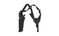Uncle Mike's, Vertical, Shoulder Holster, Right Hand, Black, 8.5, Large Revolver, Kodra Nylon