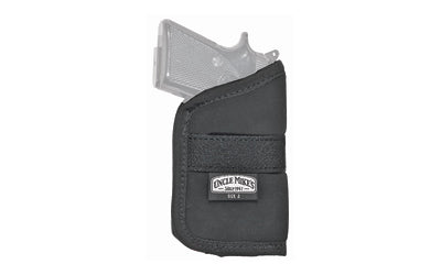 Uncle Mike's, Inside Pocket Holster, Size 2, Fits Most 380, Ambidextrous, Black