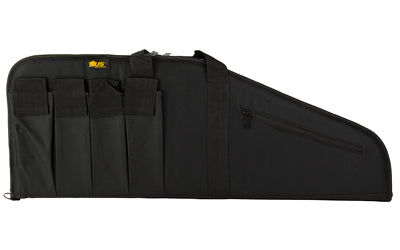 US PeaceKeeper, Modern Sporting Rifle (MSR), Rifle Case, 35"x12.5", 600 Denier Polyester, Black