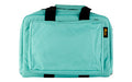 US PeaceKeeper, Mini Range, Pistol Case, 12.75x8.75"x3", 600 Denier Polyester, Robins Egg Blue
