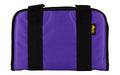 US PeaceKeeper, Attache, Pistol Case, 12.5"x6.5", 600 Denier Polyester, Purple