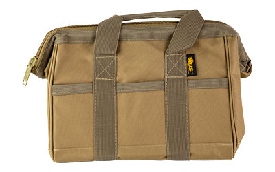 US PeaceKeeper, Ammo Bag, Range Bag, 12"x9"x7", 600 Denier Polyester, Tan