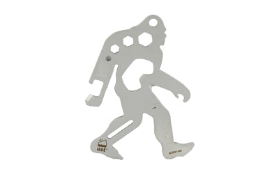 UST - Ultimate Survival Technologies, Sasquatch Tool, Multi Tool, Silver, Stainless Steel, Includes Carabiner, 3.6"x2.5"x0.1"